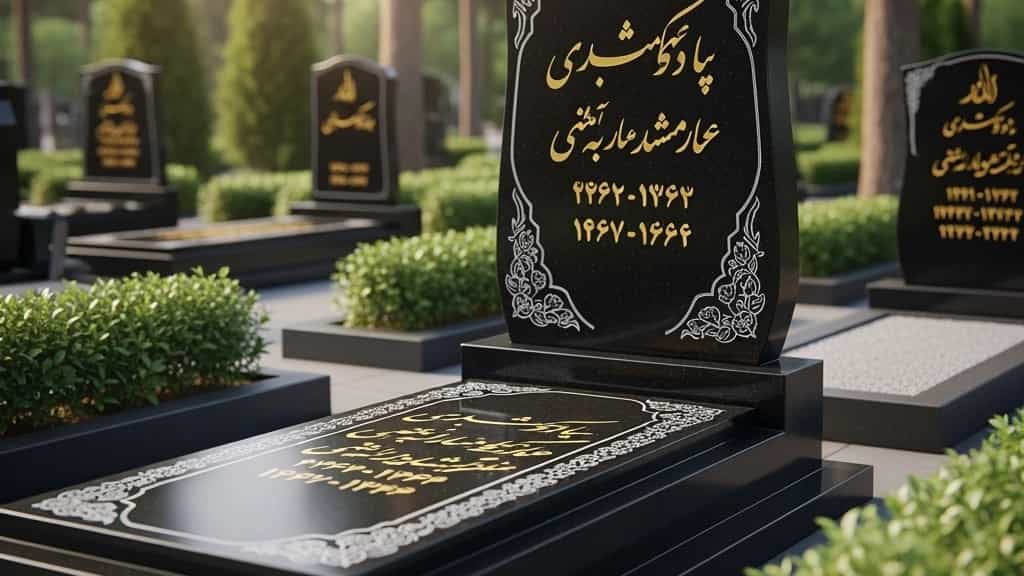 سفارش ساخت و نصب سنگ قبر و سنگ مزار محک در بهشت زهرا تهران